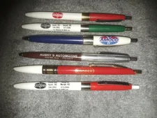 New USA Brass Refills Ballpoint Pens Gas Station Amoco Conoco Auto Repair Lot