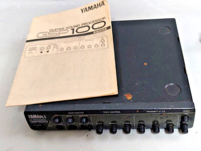 Yamaha GSP100 Guitar Sound Processor Multi-Effector Rack Vintage w/Manual Tested
