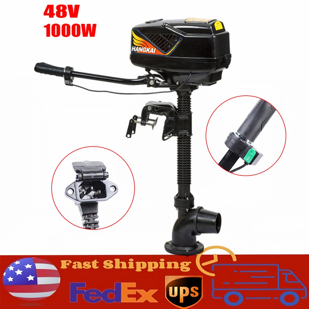 48V 4.0HP Brushless Outboard Electric Motor for Fishing Boats