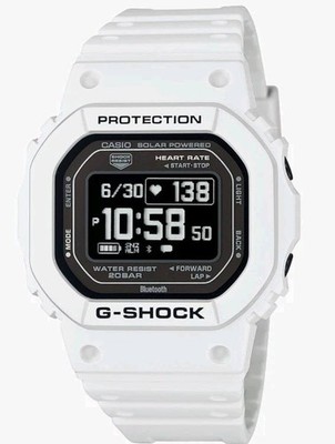 Brand New Casio G-Shock Digital Smartwatch Strap Watch DWH5600-7CR - White