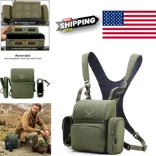 Binocular Harness Chest Pack with Rangefinder Pocket for Outdoor Activities