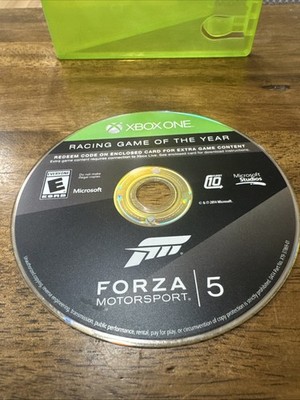 Forza Motorsport 5 (Microsoft Xbox One, 2013). Tested. Very Good Condition.