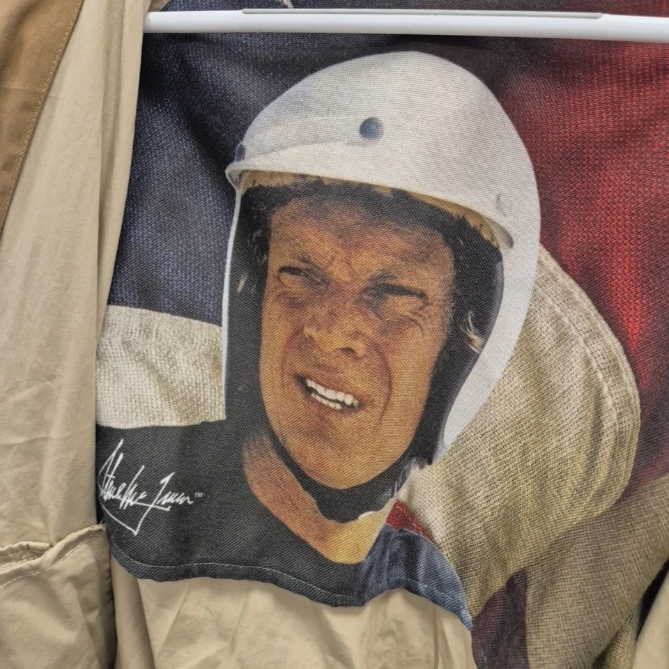 Chaqueta de bombardero Barbour Steve McQueen informal comerciante ligera de motociclista mediana Foto 2 de 4