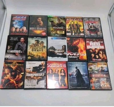 Huge Lot 420 DVD Movies USED Classic Modern Mixed Bulk
