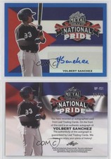 2020 Leaf Metal Draft National Pride Blue Rainbow /35 Yolbert Sanchez Auto