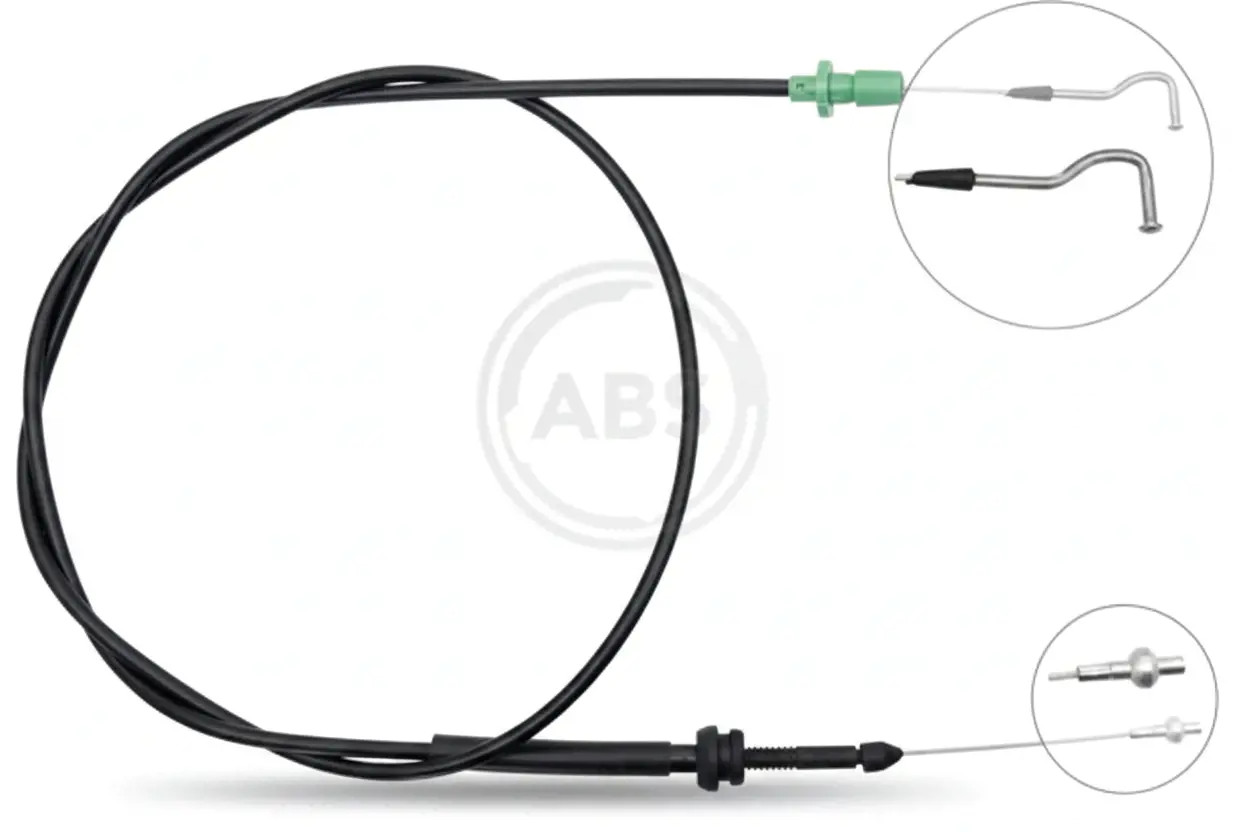 Throttle cable K37560 A.B.S. for VW TRANSPORTER / CARAVELLE Mk IV Bus
