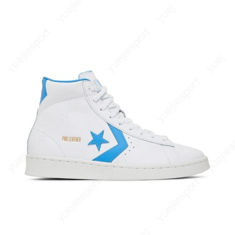Converse Pro Leather High White Blue for Sale | Authenticity