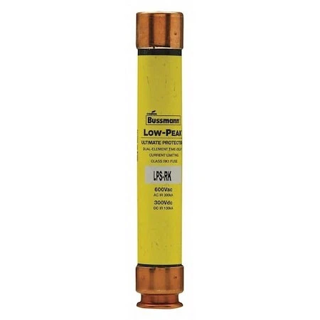 Eaton Bussmann Lps-Rk-12Sp Ul Class Fuse, Rk1 Class, Time-Delay, 12A, 600V Ac,