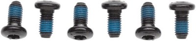 Avid Disc Rotor Bolt Set - Steel M5x10mm, 6-Pack for SRAM & 6-Bolt Rotors