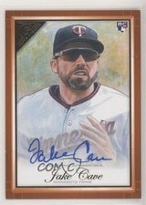 2019 Topps Gallery Orange Auto 1/25 Jake Cave #99 Auto nd3