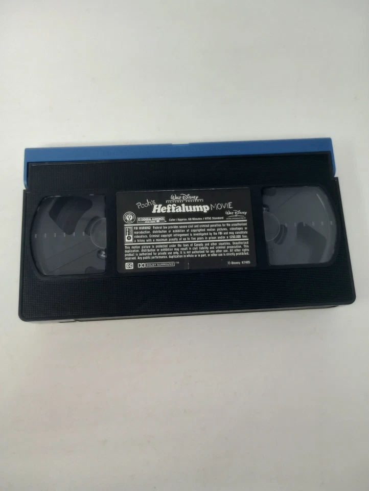 Walt Disney Winnie the Pooh - Pooh's Heffalump Movie (VHS, 2005) Tested Working  - Image 2 of 4