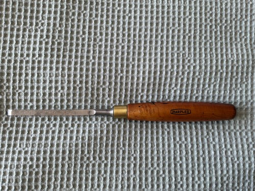 Marples Chisel - circa 1/4” - Boxwood handle with Brass ferulle - Vintage