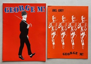 George M! 1966 – 1971 Set of 2 Theatre Programs Joel Grey Joe Layton