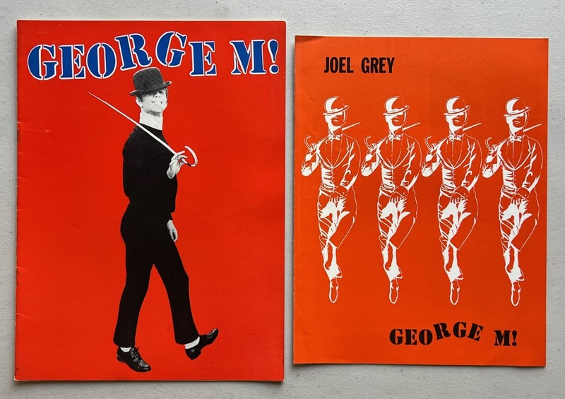 George M! 1966 – 1971 Set of 2 Theatre Programs Joel Grey Joe Layton