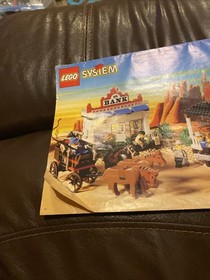Vintage LEGO System 6765 Wild West Gold City Junction Instruction Manual ONLY