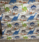 Colorful Dinosaur Quilt  & 2 Shams 86x88 queen #863 — photo 10
