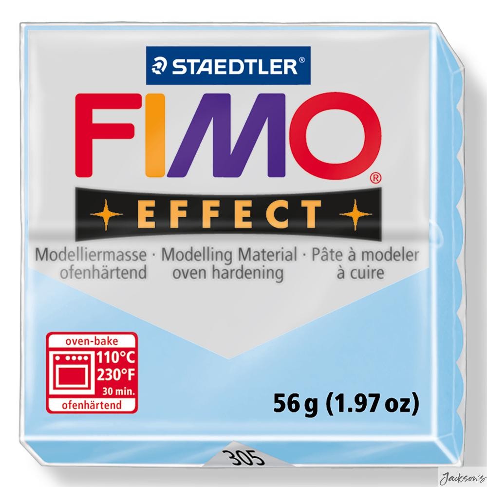 Staedtler Fimo Effect Modelling Clay Polymer 57g Aqua For Crafts