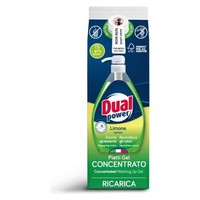 Dual Power SpüLmittel Konzentrat Gel NachfüLlung Zitrone 900 Ml Multicolore