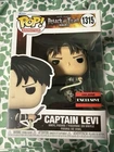 Funko Pop Attack on Titan Captain Levi Figure (AAA Anime Exclusive)