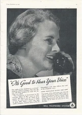 Magazine Ad - 1937 - AT&T / Bell System