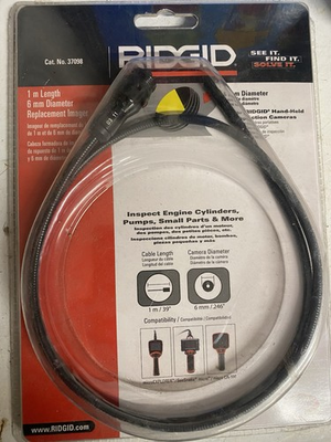 #ad RIDGID 37098 6 mm Imager Head Accessory with 1 meter Cable Camera Head RIDGID $129.99