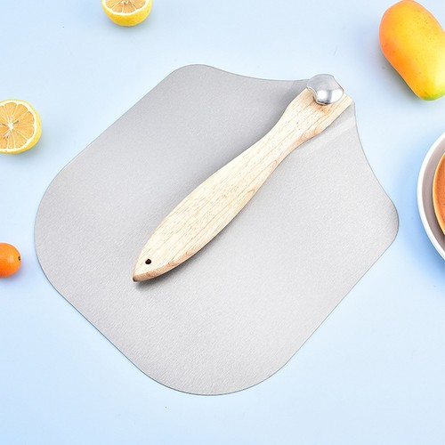 12 Inch Pizza Peel Oven Aluminium Foldable Wood Handle and Pizza paddle - Picture 8 of 16