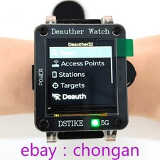 DSTIKE Watch X-5G Geek Watch WiFi Network Learning Tool for Programming Deauther