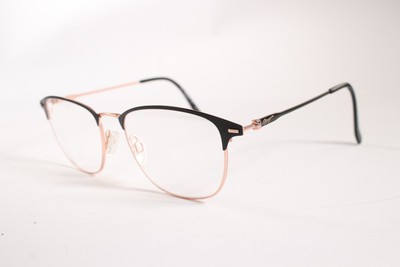 Morgan Brille Mod. 3187-6100 Damen Vollrand Metallrahmen schwarz/rosa 50 mm