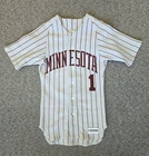 Minnesota Gophers Vintage Steichens Game Worn NCAA Baseball Jersey