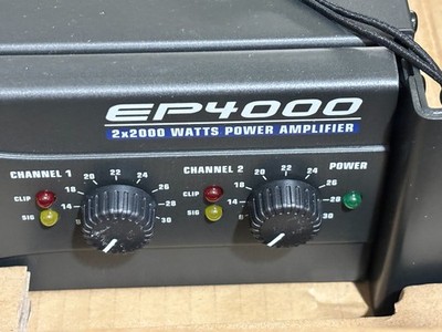 Behringer Europower EP4000 Reinforcement Amplifier   Open Box Unused  