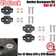 For CF Moto Front Rear Anchor Accessory Kit ATV & UTV Models Direct Fit Aluminum