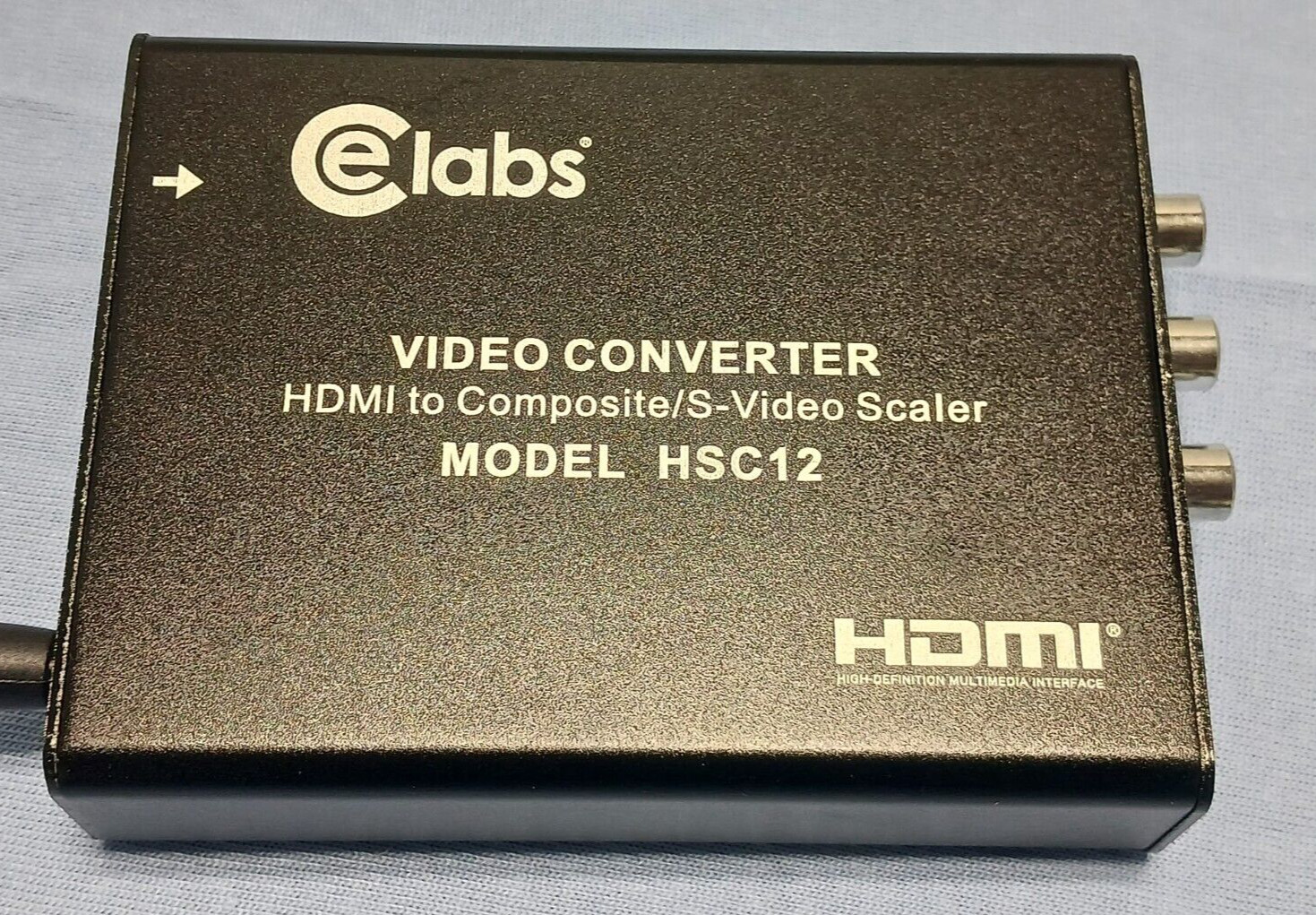 CE Cable Electronics Labs Video Converter HDMI to Composite/S-Video Scaler HSC12