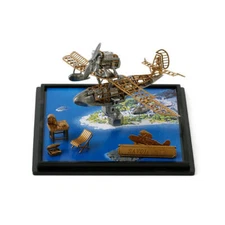 Ghibli Museum MITAKA Porco Rosso Original mini etching kit Savoia museum limited