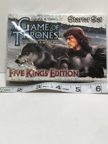 A Game of Thrones Collectible Card Game Five Kings Edition Starter Set New - Picture 3 of 3