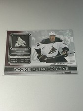 2023-24 Upper Deck Series 1 Rookie Retrospective Jack McBain #RR-1