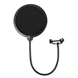 Recording Studio Microphone Wind Screen Pop Filter Mask Shield Double Layer