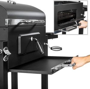 Barbecue au charbon de bois grill fumoir bbq wagon 115 x 65 Barbecue au charbon de bois grill fumoir bbq wagon 115 x 65