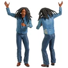 Bob Marley Action Figure Doll Bob Marley Model Statue Fans Gift Reggae Figurine