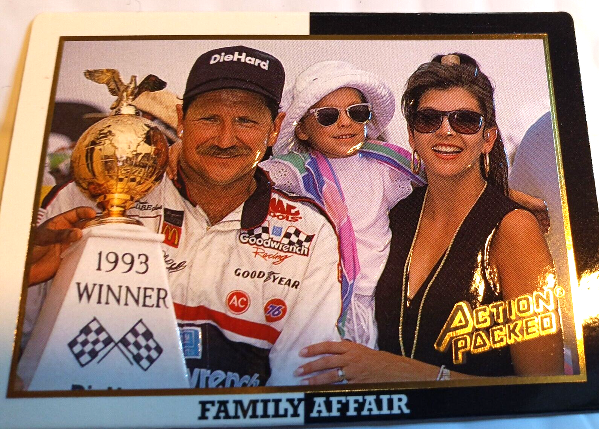 デルタバリアlt サジッタフレイムlt winner 未開封 1994 #29 Action Packed Race card Dale Earnhardt/ Theresa and