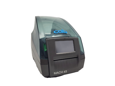 cab MACH4S/P, 600 dpi Industrial Label Printer, LCD Touchscreen USB/COM/LAN