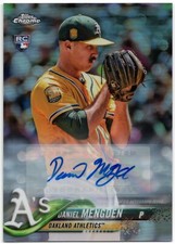 2018 Topps Chrome Update DANIEL MENGDEN 