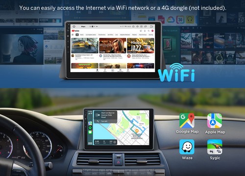 10'' For Honda Accord 8th 2008-12 Android 13 Apple Carplay Car GPS Stereo Radio - Picture 12 of 24