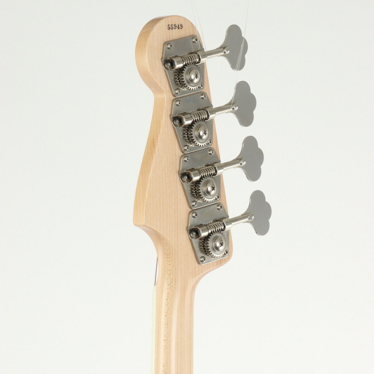 Electric Bass Guitar MOON JB-4A M/CR Transparent Black 55949 Electric Bass Guitar MOON JB-4A M/CR Transparent Black 55949