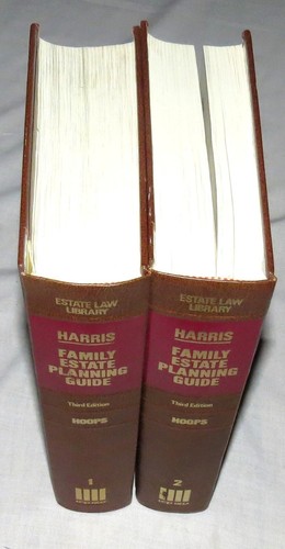 Family Estate Planning Guide: Harris: Frederick K Hoops: Third Edition: 1982 - Picture 2 of 4
