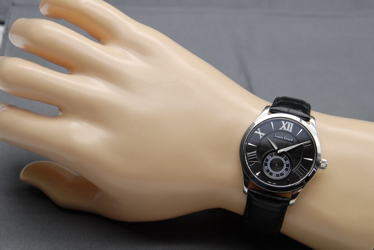ブランドバッグ 人気ランキング2024 MINT N w/ Hand J 17 Dial Black 40mm 207 ERARD LOUIS 】 BOX 3針+カレンダー