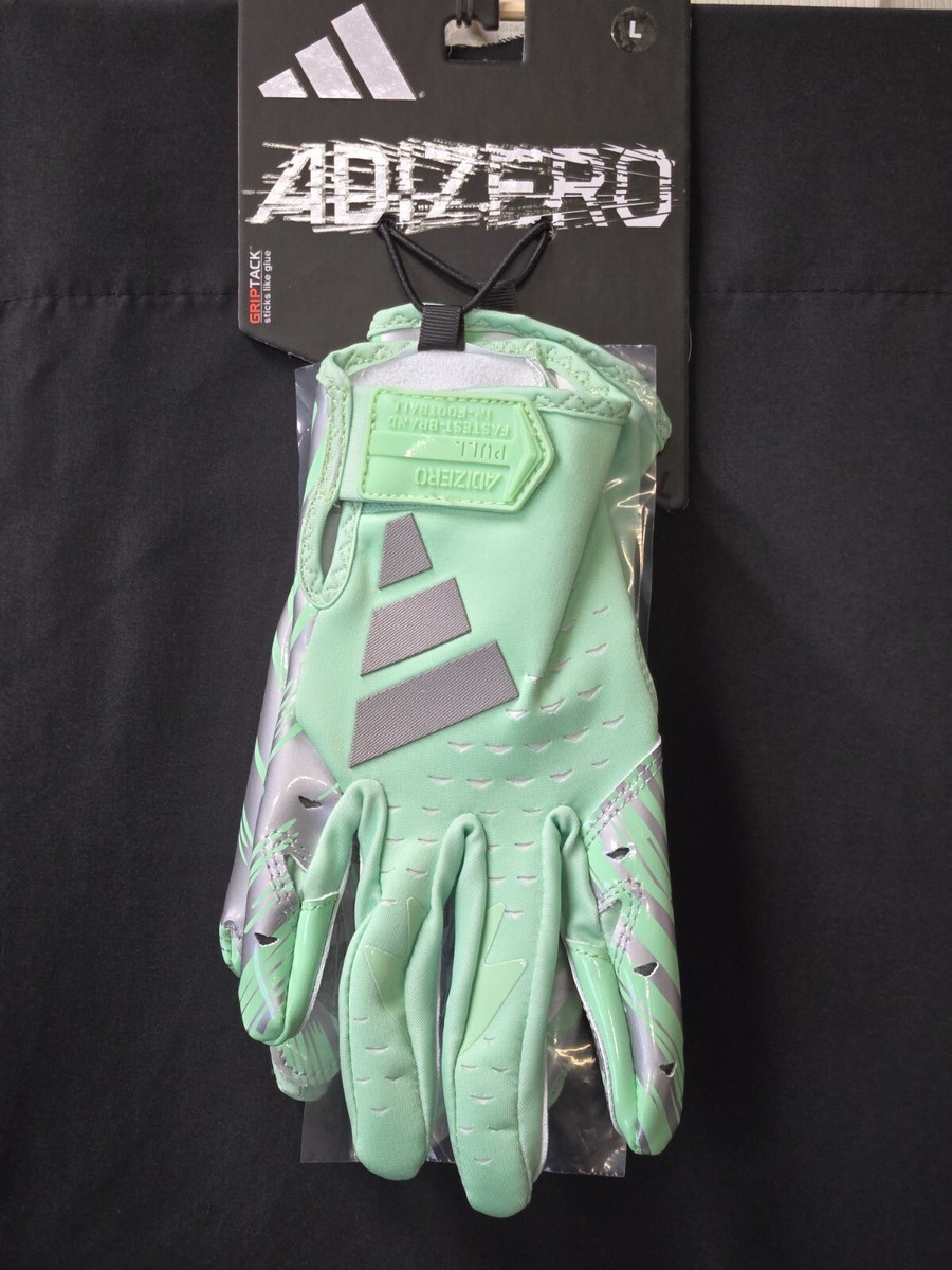 Adidas Adizero 13 GripTack Multi Sizes Mint Green Football Gloves
