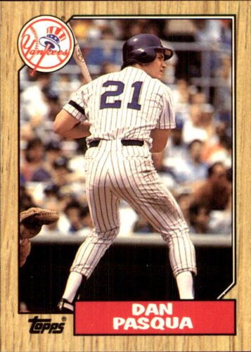 1987 Topps TIFFANY MLB Singles Choisissez vos joueurs d'équipe GLOSSY préférés #2 - #266 - Photo 163 sur 520