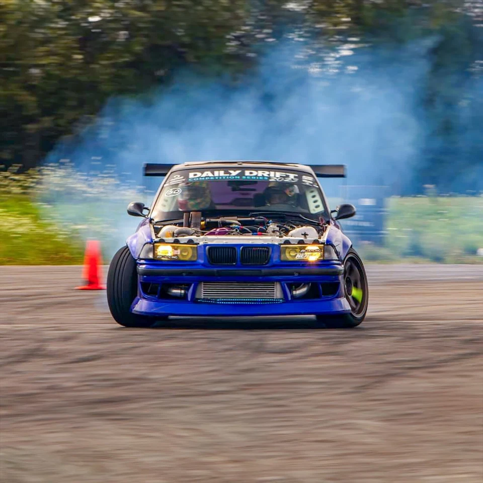 Kits de carrocería KBD Kit de carrocería completa de poliuretano para BMW E36 Serie 3 2 puertas 4 puertas 1992-1998 Foto 4 de 4