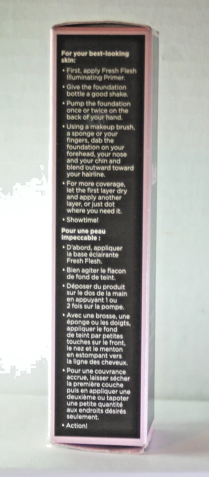 Flesh Liquid Foundation # 14 Butter Warm Yellow 1 fl oz - Image 2 of 3