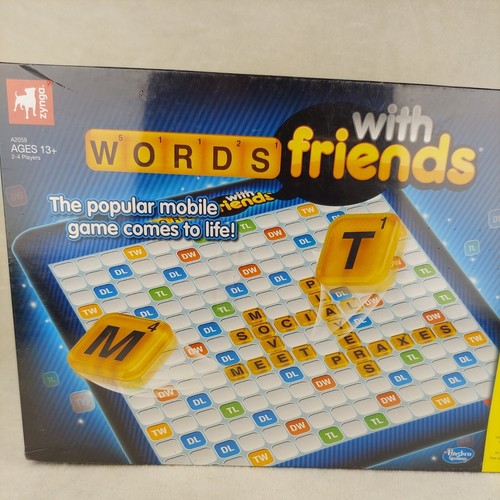 Hasbro Zynga New Sealed Game Words Friends Board Gaming Brand - Picture 2 of 9